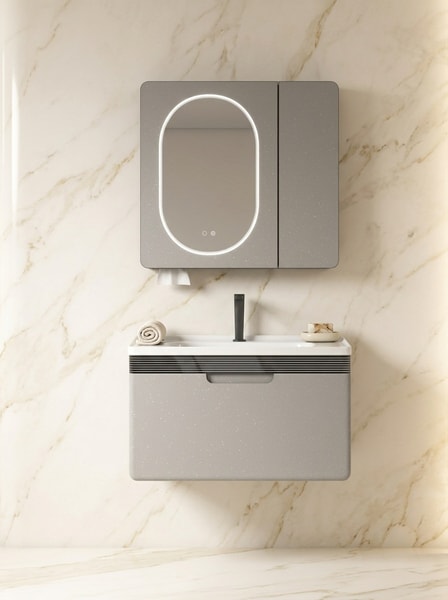 Tủ chậu PVC · series 323 (60cm / 80cm)