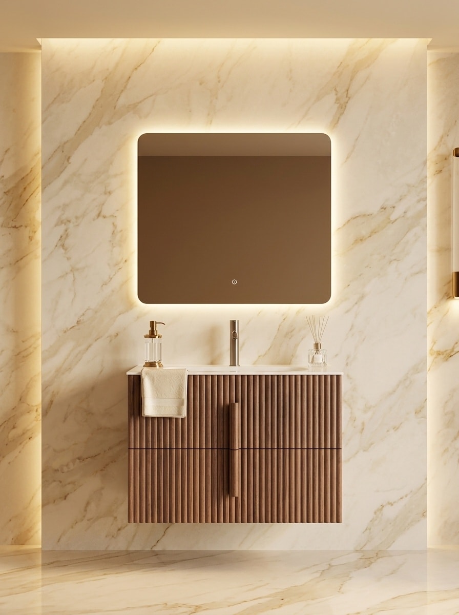 Tủ chậu PANCRAS - Plywood cao cấp 80cm — JA23008-80