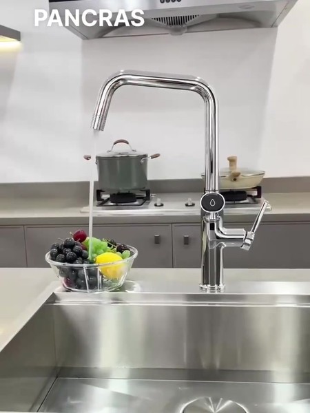 Vòi chậu rửa bát tích hợp lấy nước lọc (3 đường nước)