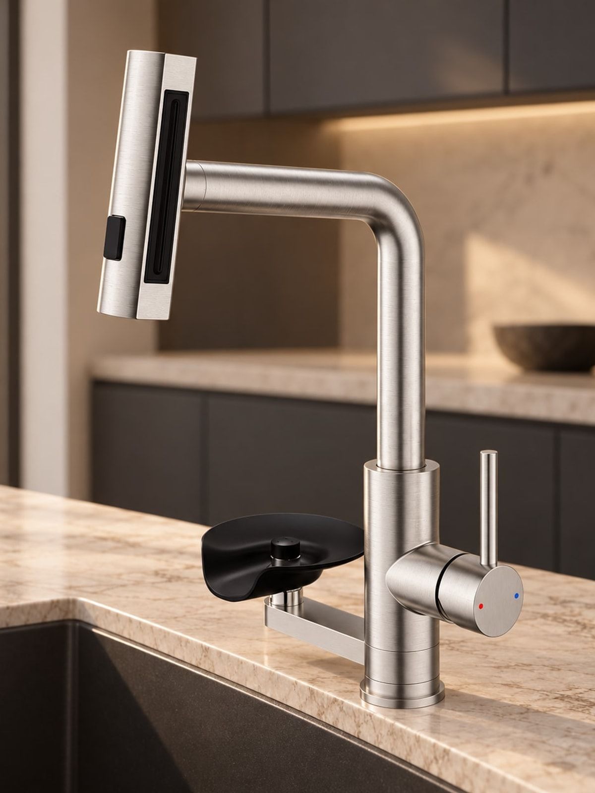 Vòi chậu rửa bát tích hợp rửa cốc — S3149-5B