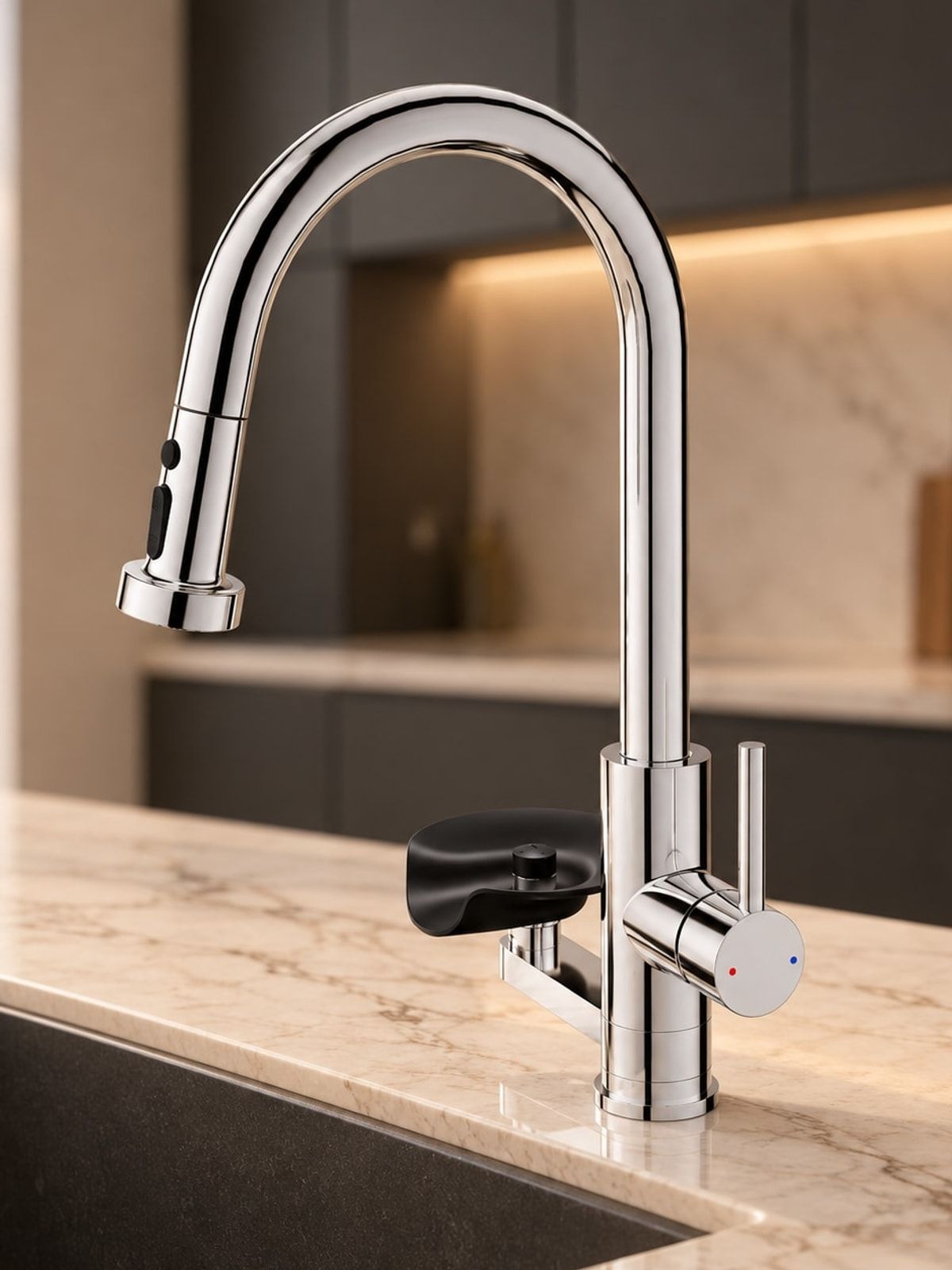 Vòi chậu rửa bát tích hợp rửa cốc — S3449-5B